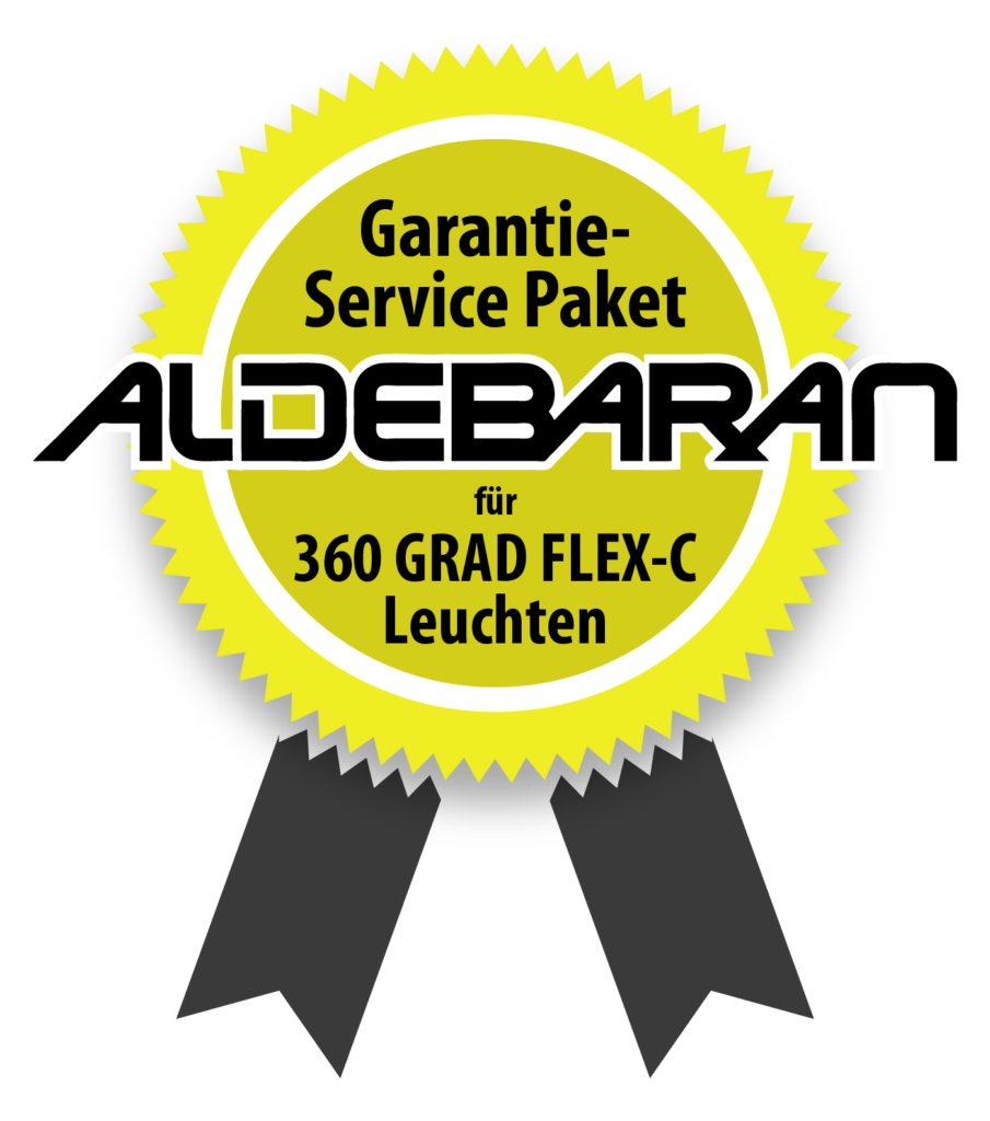 Garantie-Paket für ALDEBARAN 360 GRAD FLEX Leuchten